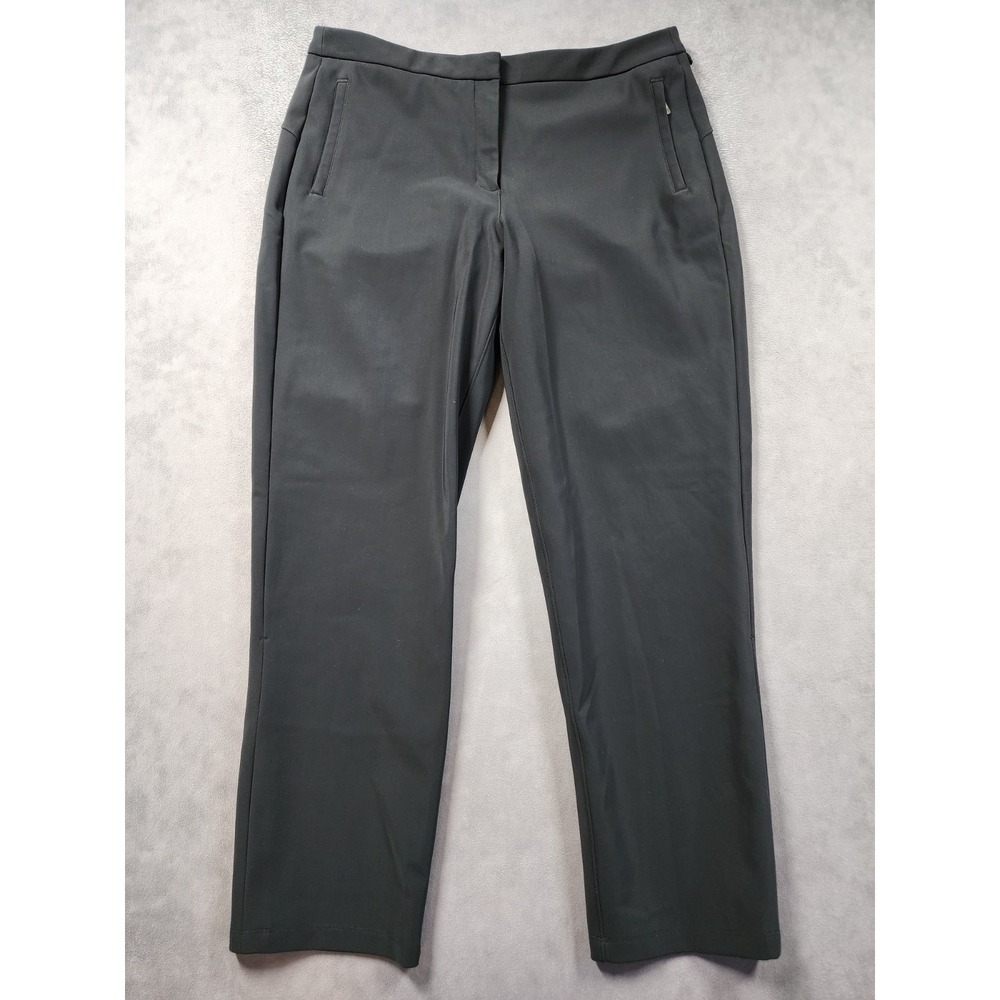 Lululemon City Sleek 5 Pocket Stretch Classic Pant 7/8 Length Women 10 Black